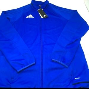 Adidas Men's Blue Tiro 17 Jacket